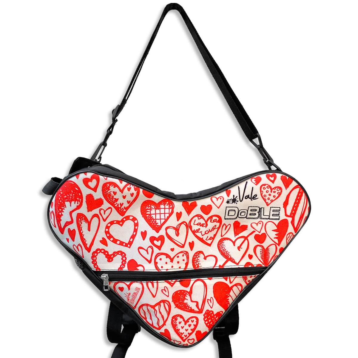 Mochila Corazón Para Patines Artísticos - (Corazones)