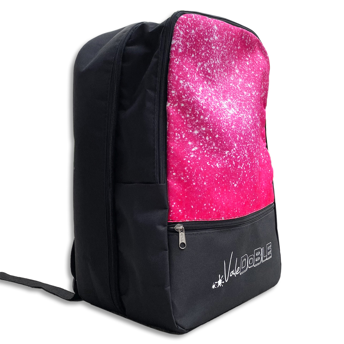 Mochila Oculta Para Patines Artísticos - Doble Compartimiento (Cielo Rosa)